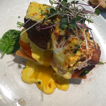 Sibling by Pushkin’s - Pork belly Benedict - New American Near Me - Sacramento, California Sibling by Pushkin’s - Pork belly Benedict - New American Near Me - Sacramento, California