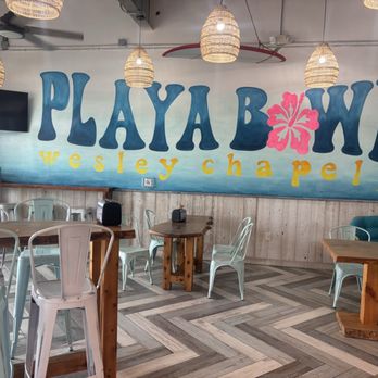 Playa Bowls - Decor - Acai Bowls Near Me - Wesley Chapel, Florida