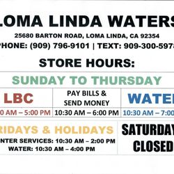 Loma Linda Waters