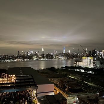 Water Tower - a view of the city at night - Bars Near Me - Brooklyn, New York