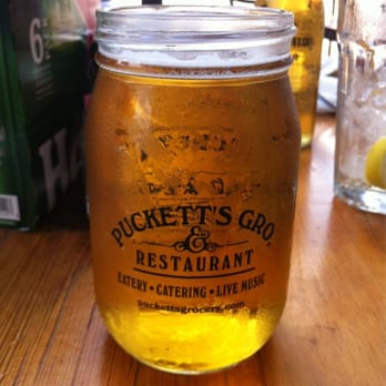 Puckett's Restaurant - Puckett's specialty light brew - fantastic! - Barbeque Near Me - Franklin, Tennessee Puckett's Restaurant - Puckett's specialty light brew - fantastic! - Barbeque Near Me - Franklin, Tennessee