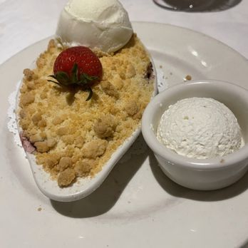 Cafe Thirty-A - Blueberry Cobbler - Seafood Near Me - Santa Rosa Beach, Florida Cafe Thirty-A - Blueberry Cobbler - Seafood Near Me - Santa Rosa Beach, Florida