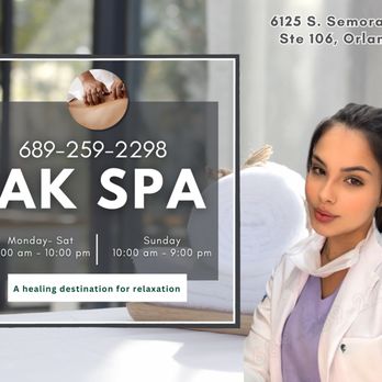 AK Spa - Visit our hardworking Latin professionals and they will ensure we have exactly the services you need, whether you are looking for relaxation - Massage Near Me - Orlando, Florida