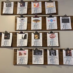 9 Zero Pour - Current tap list