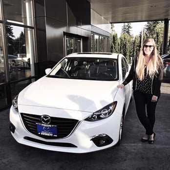 Mazda of Everett - Finally upgraded my 2001 Mazda Protege to my new 2015 Mazda 3 i Grand Touring. Zoom! Zoom! Zoom! - Car Dealers Near Me - Everett, Washington