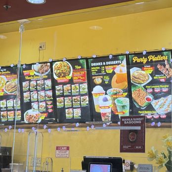 Manila Sunset - The menu - Filipino Near Me - Rancho Cucamonga, California