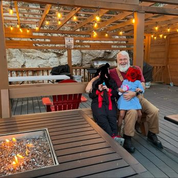 Riverview RV Park - Clubhouse deck with cozy firepits and propane grills. Perfect for gatherings and relaxing evenings. - RV Parks Near Me - Sand Springs, Oklahoma Riverview RV Park - Clubhouse deck with cozy firepits and propane grills. Perfect for gatherings and relaxing evenings. - RV Parks Near Me - Sand Springs, Oklahoma