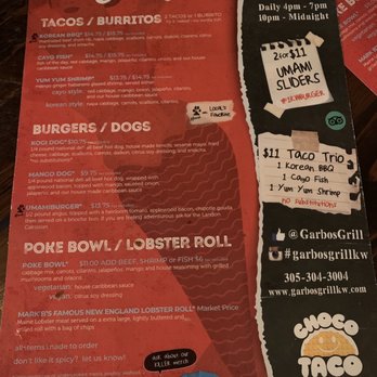 Garbo's Grill - Food Trucks Near Me - Key West, Florida Garbo's Grill - Food Trucks Near Me - Key West, Florida