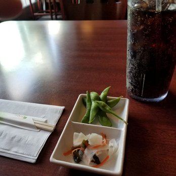 Ginza Sushi - Edamame and Pickled Vegetables - Sushi Bars Near Me - Honolulu, Hawaii Ginza Sushi - Edamame and Pickled Vegetables - Sushi Bars Near Me - Honolulu, Hawaii