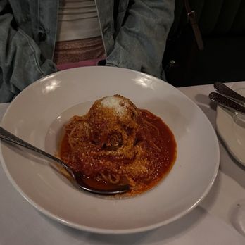 Lala - In Italy, putting a meatball on spaghetti is the equivalent of putting pineapple on pizza...offensive. Very delicious. - Bars Near Me - San Diego, California