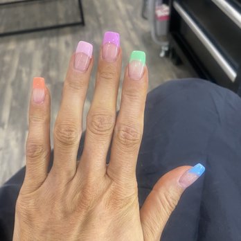 K & C Nails Salon - Colorful tips - Nail Salons Near Me - Valley Village, California K & C Nails Salon - Colorful tips - Nail Salons Near Me - Valley Village, California