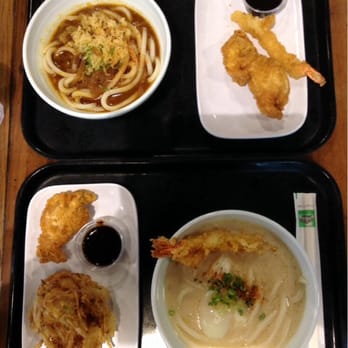 Marugame Udon - Soooo good. Bought both these trays full of goodies for under $20! - Japanese Near Me - Honolulu, Hawaii