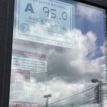 Arby's - Sanitation rating pretty good 85 - Fast Food Near Me - Jacksonville, North Carolina