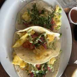 Breakfast tacos Breakfast tacos