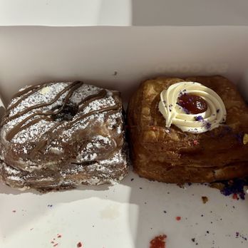 Pinkbox Doughnuts - Nutella Face and El Guzman Doughcro's....Yummy! - Donuts Near Me - Primm, Nevada Pinkbox Doughnuts - Nutella Face and El Guzman Doughcro's....Yummy! - Donuts Near Me - Primm, Nevada