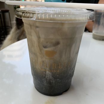 Republik Coffee - Charcoal latte. Omg! So yum... - Coffee & Tea Near Me - Pasadena, California Republik Coffee - Charcoal latte. Omg! So yum... - Coffee & Tea Near Me - Pasadena, California
