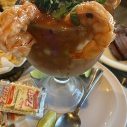 Shrimp cocktail Salvadoran style