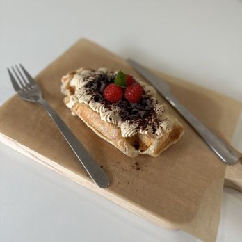 Sweet Talk Cafe - Tiramisu croffle - Cafes Near Me - Apex, North Carolina