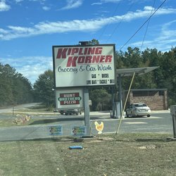 Kipling Korner Grocery - Sign out front