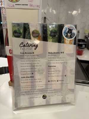 Menu photo 4 Latea Bubble Tea  Culver City, CA