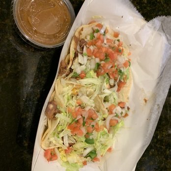 Left Coast Taco - jackfruit tacos with salsa on the side - Tacos Near Me - East Aurora, New York Left Coast Taco - jackfruit tacos with salsa on the side - Tacos Near Me - East Aurora, New York
