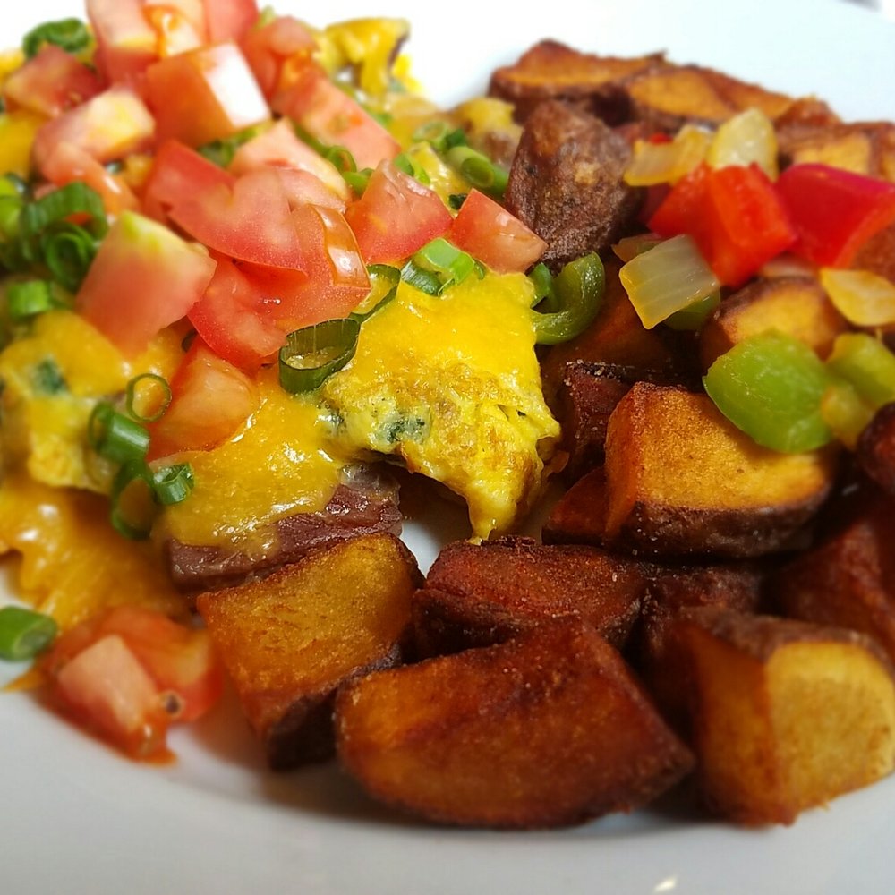 ACME Cafe - Skirt steak scramble - New American Near Me - Salem, Oregon ACME Cafe - Skirt steak scramble - New American Near Me - Salem, Oregon