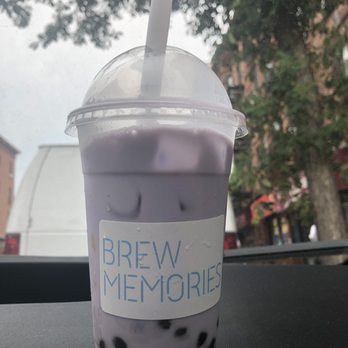 Brew Memories - The creamiest yummiest Taro bubble tea! - Coffee & Tea Near Me - Brooklyn, New York Brew Memories - The creamiest yummiest Taro bubble tea! - Coffee & Tea Near Me - Brooklyn, New York