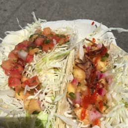 Fish & Pork Belly Tacos
