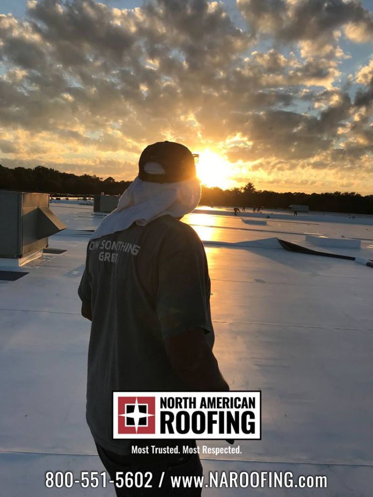 Slide of North American Roofing