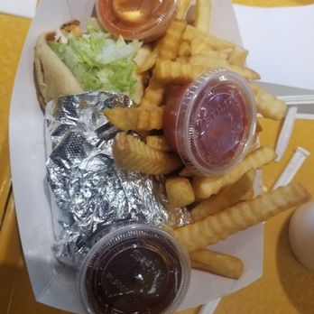 Golden Chicken - Try Our bestselling Chicken Pita Combo(Chicken Pita, side of fresh fries, and any drink) - Chicken Wings Near Me - Troy, Michigan