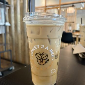 Honey 2 A Bee - Iced SF Vanilla Latte - Coffee & Tea Near Me - Tempe, Arizona Honey 2 A Bee - Iced SF Vanilla Latte - Coffee & Tea Near Me - Tempe, Arizona