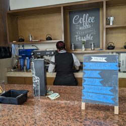 Royal Solaris Los Cabos - Espresso drinks in the morning at the lobby bar!