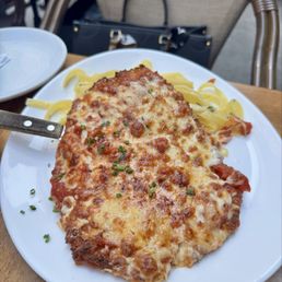 Chicken Parmigiano - also very good Chicken Parmigiano - also very good