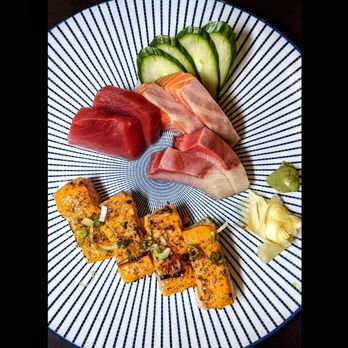 Fujisan Japanese Restaurant - Sashimi and torched sushi set! - Japanese Near Me - Markham, Ontario