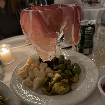Il Tinello - Prosciutto, cheese, olives, peppers - Italian Near Me - New York, New York Il Tinello - Prosciutto, cheese, olives, peppers - Italian Near Me - New York, New York