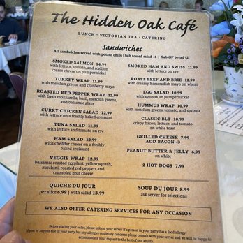 Hidden Oak Cafe - Menu - Desserts Near Me - Great River, New York Hidden Oak Cafe - Menu - Desserts Near Me - Great River, New York