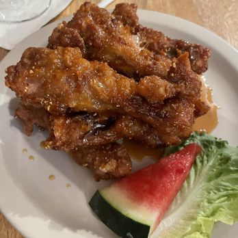 Janssen's Lakefront Restaurant - Orange Chipotle Duck "Wings". (Legs) - New American Near Me - Edgemont, Arkansas Janssen's Lakefront Restaurant - Orange Chipotle Duck "Wings". (Legs) - New American Near Me - Edgemont, Arkansas