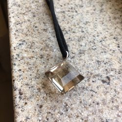 Peaceful Heart - Smoky quartz crystal necklace. My favorite piece of jewelry I own.