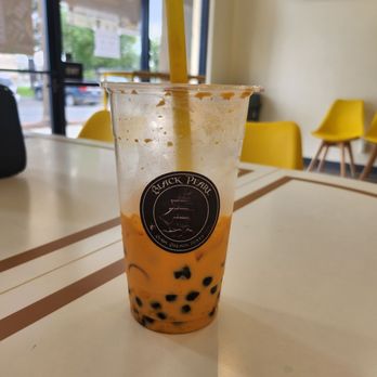 Black Pearl Boba Breads Rolls - Thai tea with Boba. - Bubble Tea Near Me - Bakersfield, California Black Pearl Boba Breads Rolls - Thai tea with Boba. - Bubble Tea Near Me - Bakersfield, California