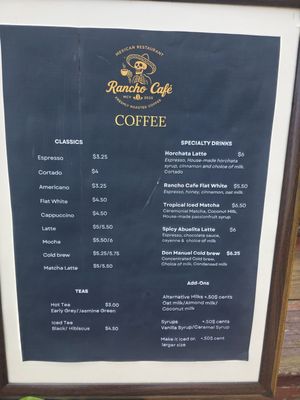 Menu photo 2 Rancho Cafe New Hope, PA Menu photo 2 Rancho Cafe New Hope, PA