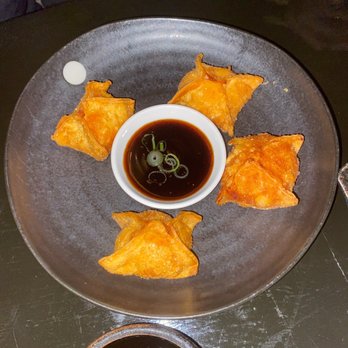 Oishii Boston - Lobster dumplings. - Japanese Near Me - Boston, Massachusetts Oishii Boston - Lobster dumplings. - Japanese Near Me - Boston, Massachusetts
