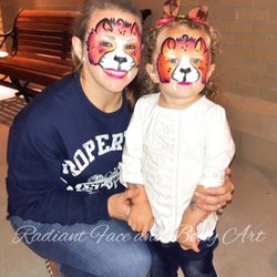 Radiant Face and Body Art