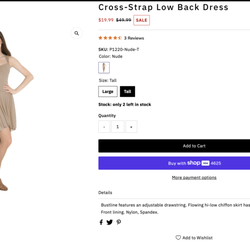Just For Kix - This shows their ad. I can not see through the dress, which is nice. Also see description. This is what I wanted.