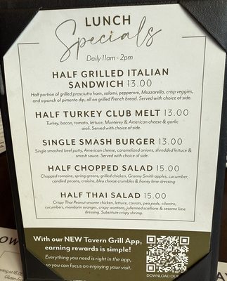 Menu photo 2 The Tavern Grill Apple Valley Apple Valley, MN Menu photo 2 The Tavern Grill Apple Valley Apple Valley, MN