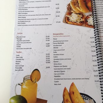 El Venezolano - Menu page 1 - Venezuelan Near Me - Toronto, Ontario El Venezolano - Menu page 1 - Venezuelan Near Me - Toronto, Ontario