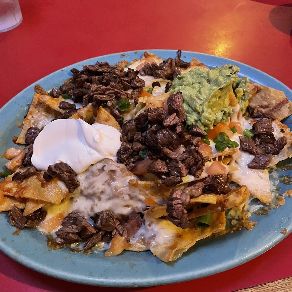 Carne asada super nachos Carne asada super nachos