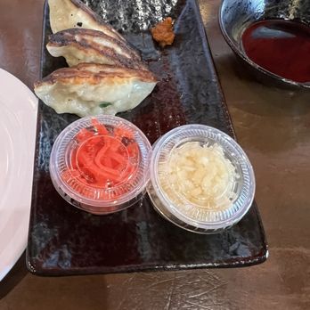 Hakata Ikkousha Ramen - 5 Pieces Gyoza, oops, two gone - Ramen Near Me - Torrance, California