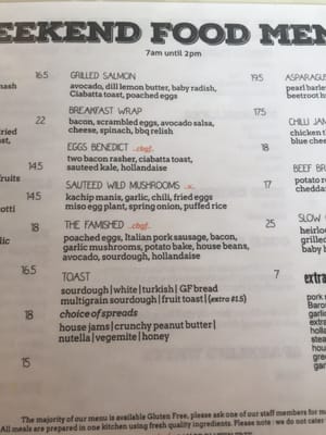 Menu photo 1 Famished on Frasers Ashgrove, QLD Menu photo 1 Famished on Frasers Ashgrove, QLD