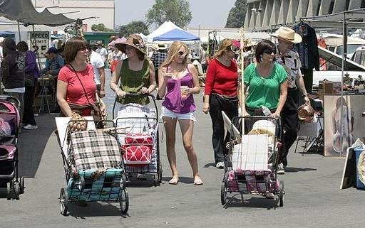 Long Beach Antique Market by null
