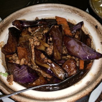 Nyonya - 3. Salted Fish with Eggplant in Casserole - Malaysian Near Me - New York, New York Nyonya - 3. Salted Fish with Eggplant in Casserole - Malaysian Near Me - New York, New York